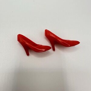 VTG Barbie Doll Shoes Red High Heels Pumps Philippines‎